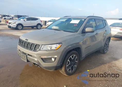 2019 Jeep Compass Upland Edition 4X4 from USA, damaged, VIN 3C4NJDAB5KT847029